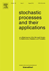 STOCHASTIC PROCESSES AND THEIR APPLICATIONS雜志封面